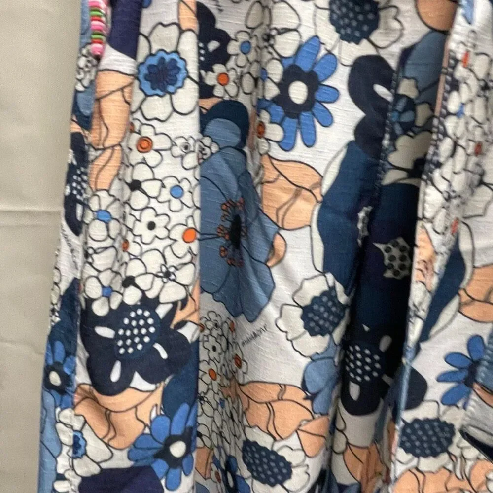 Maia by Caner Bebe size 8-9 wide leg floral  pants